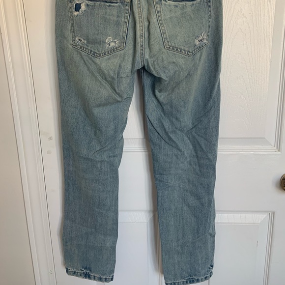 Garage, Light Wash Ripped Boyfriend Jeans, Size: 00 - Picture 2 of 3